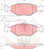 TRW GDB1393 Brake Pad Set, disc brake